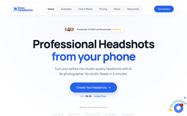 EasyHeadshots.ai case study